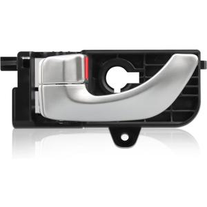 NPAUTO Interior Front Left Driver Door Handle Compatible with 2005 2006 2007 2008 Hyundai Sonata, Silver, 826103K020XZ