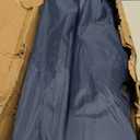 2 Pack Folding Camping Chairs for Adults - High Back Padded Outdoor Lawn Chairs with Lumbar Support & Cup Holder, 400lbs Heavy Duty Portable Camping Chairs Set (Light Blue & Brown, 2 PCS)