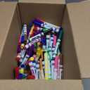 Aigybobo 192 Count Washable Markers Bulk, 12 Assorted Colors, Broad Line Conical Tip Coloring Marker for Kids, Markers Bulk Pack for Classroom, School Art Supplies & Back to School Supplies
