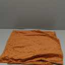 MIULEE Pack of 2 Orange Pillow Covers 20x20 Inch Decorative Velvet Throw Pillow Covers Modern Soft Couch Throw Pillows Farmhouse Home Decor for Fall Sofa Bedroom Living Room