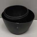 3 Pack Self Watering Hanging Planters Macrame Plant Hangers with Indoor Flower Pots 10" / 8" / 7", 3 Different Size Hanging Basket, Plant Hanger with Hooks for Garden Home Decor Black Large