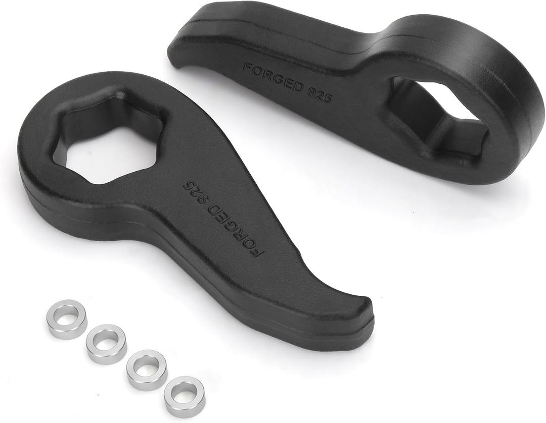 KSP 1-3" Torsion Key Set for Silverado Sierra 2500HD 3500HD 2020-2026, Front Adjustable Torsion Bar Leveling Lift Kits Compatible With Chevy GMC 2500 3500 Truck&Pickup 8 Lug, Forged Suspension Kits