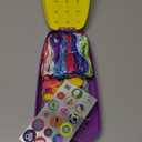 Friendship Bracelet Making Kit Toys, Ages 7 8 9 10 11 12 Year Old Girls Gifts Ideas, Birthday Present for Teen Girl, Arts and Crafts String Maker Tool, Bracelet DIY, Kids Travel Activity Set (Yellow)