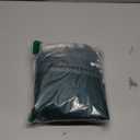 CAROMIO Round Christmas Tablecloth 60 Inch Round Table Cover, Snowflakes Chirstmas Table Cloth Indoor Xmas Decorative Table Cover for Party Kitchen Dining Room, Green