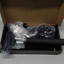 TUKUOS Telescoping Back Scratcher with 5 Detachable Scratching Heads, Valentines Day Gifts for Him Men, Anniversary Birthday Gifts for Men Women Back Scratcher for Men/Dad/Women/Adults (Regular, Black)