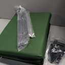 Weatherproof Heated Cat House for Outdoor in Winter, Heated Cat Bed Kitty Shelter with Cat Heating Pad, Insulated & Safe Escape Door, Warm House for Outside Stray Cat(Green, 12.6"x16.5"x16.9")