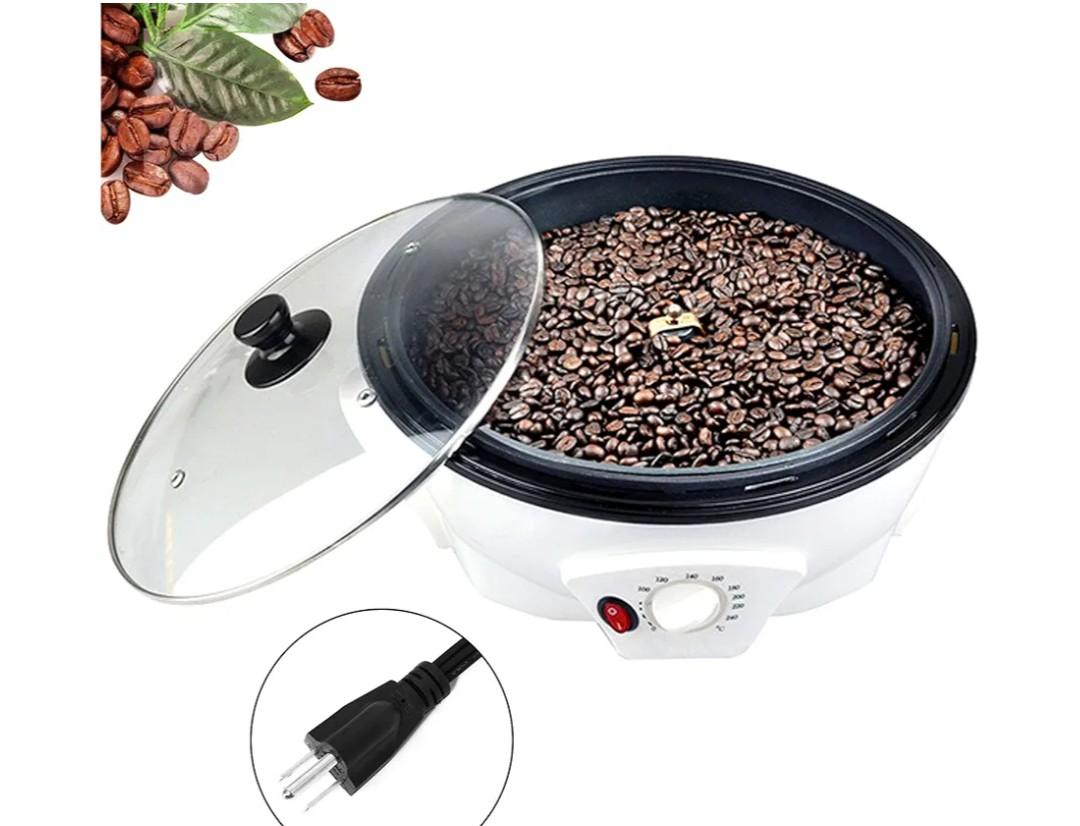 LUEUR Electric Coffee Roasters For Home Use,Coffee Bean Roaster Machine Coffee Bean Roaster For Stovetop, Countertop, Commercial Coffee Bean Roasting Machine 110V