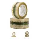 Biodegradable Packing Tape | Plant-Based Cellulose Packaging Tape | Heavy Duty All-Purpose Adhesive for Shipping, Moving, Office, Crafts | Easy-Tear, Low-Noise, Clear - 3pk 1.93 in x 70 yds