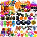 60 Pcs Halloween Party Favors for Kids - Goodie Bag Fillers & Toys for Classroom