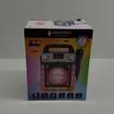 Singing Machine Portable Karaoke Machine with Wired Mic, Bluetooth, LED Lights - For Adults & Kids (Black)