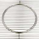 Stainless Steel Cooking Grate 67 x 40 cm Expert + Diameter 29 cm Removable Round Grill Only 12 mm Bar Spacing, Rods, Ø 4 mm, Stable, 2pack 