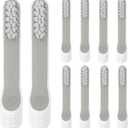 Toothbrush Replacement Heads for Quip Electric ToothbrushAdult, 10 Pack Replacement Heads, Soft Bristles, White