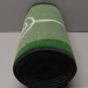 Golf Putting Mat Indoor & Outdoor Professional Practice Putting Green Mat with Distance Marker Anti Slip Backing Golf Accessories Portable Training Matt