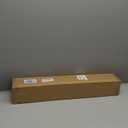 LazBlinds Cordless Bamboo Roman Shades, Privacy Blinds for Interior Windows, Room Darkening Roll Up Bamboo Blinds for Home & Patio, 27" W x 64" H, Highfield Teak