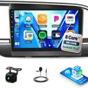 [8 Core 4+64GB] Qualcomm Android 15 Car Stereo for Hyundai Elantra 2016 2017 2018 with CarPlay Android Auto,9" Car Radio with Bluetooth5.1 GPS WiFi FM/RDS DSP EQ SWC Backup Camera