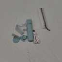 Waterproof Bikini Trimmer Women Electric Razor for Pubic Hair Women's Foil Shaver Rechargeable Shaver Removal with Snap-in Ceramic Blades IP7X Washable Head, Wet and Dry Use, Green