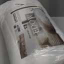 EDOW Throw Pillow Inserts, Set of 2 Lightweight Down Alternative Polyester Pillow, Couch Cushion, Sham Stuffer, Machine Washable. (White, 22x22)