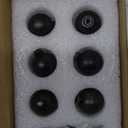 Goo-Ki Antique Oil Rubbed Bronze Cabinet Knobs with 1''(24mm) Dia,Casual Luxury Solid Zinc Cabinet Handles for Drawer,Cupboard, Wardrobe,6 Pack