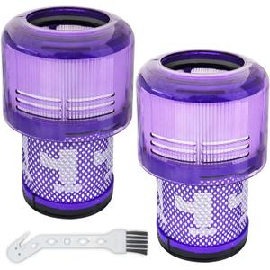 2-Pack V11 V15 Vacuum Filter Replacement Compatible with Dyson V11 Torque Drive, V11 Animal, V11 Absolute, V11 Complete, V15 Detect, V15s Detect Submarine, SV14, SV15, SV17, SV22, SV28, SV47