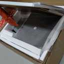 VASAGLE Custos Collection - Bookshelf, 2-Tier Bookcase, Book Shelf, Open Storage Shelf, 9.4 x 7.9 x 25.2 Inches, for Living Room, Home Office, Dining Room, Ebony Black ULBC522B01