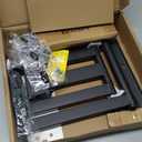 MOUNTUP Corner TV Wall Mount for Most 26-65 Inch TVs, Long Arm TV Mount with 30 Inch Extension Arm, Smooth Swivel Tilt Single Stud Full Motion Bracket Max VESA 400x400mm, 77 lbs Heavy Duty, MU0057