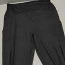 SINOPHANT High Waisted Leggings with Pockets Women, Full Length Capri Buttery Soft Stretchy Yoga Pants (Large-X-Large, Black)