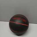 LIGHTSOUT Indoor Silent Basketball Size 7 (29.5") Quiet Basketballs Dribbling Indoor Very Sleek Black/red, Practicing at Home Indoor Basketball Foam No Noise Airless, No Scratch or Damage of Flooring