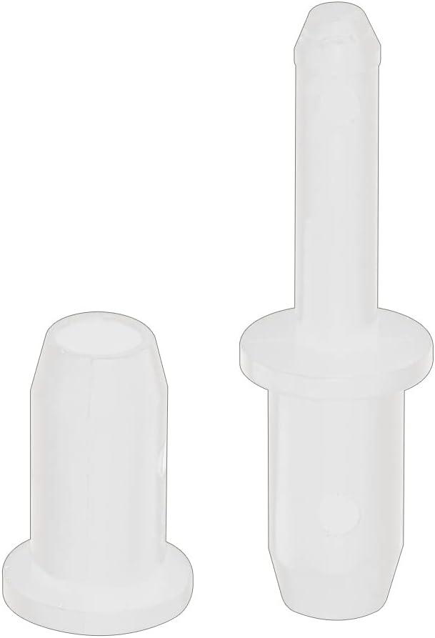 Prime-Line K 5132 1-7/16 In. White Nylon Storm Door Hinge Pin Kit with Pins and Bushings 6 Pack 