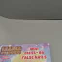 16 Sizes 128 Pieces Press on Nails for Kids, 4 pack Kids Nail Kit Colorful Flower Almond Fake Nail Tips for Girls 8-12 Years Old with Jelly Nail Adhesives & Nail Glue Birthday Christmas Gifts