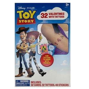 Exchange Cards Toy Story Tattos 4 Pack