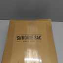 Snuggle Sac Twin Size Bedding Blankets Luxurious Microfiber, Reversible Super Soft Warm Cozy Blankets Fuzzy Plush Blanket for Bed, Couch, Sofa, Living Room, Grey Stripe, 60x80 inches