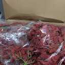 Unittype Silk Hydrangea Artificial Flowers Heads with Stems Faux Hydrangea Flowers for Wedding Centerpieces Bouquets DIY Floral Decorations for Home Indoor(Burgundy,100 Pieces)