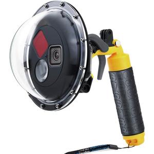 SOONSUN Dome Port for GoPro Hero 9 10 11 12 13 Black, Underwater Dome Lens with Waterproof Housing Case Built-in Switchable Red Filter, 10x Close-up Macro Filter and Standard Mode