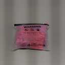 Milumia Women Beach Mesh Mini Dress Ombre Sheer Swimsuit Cover-up Bathing Suit (X-Large, Hot Pink)