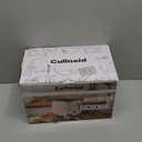 Toaster 2 Slice Retro Stainless Steel with 1.5 Extra Wide Slots Bagel, Defrost, Reheat, Cancel Functions, 6 Bread Shade Settings, Removable Crumb Tray, Blue