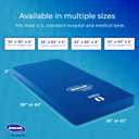 Invacare Hospital Bed Mattress, Long Term Care Pressure Redistribution Medical-Grade Foam Mattress, 5 Fortress Shaped Cells, Fluid-Resistant Removable Cover, Made in The USA