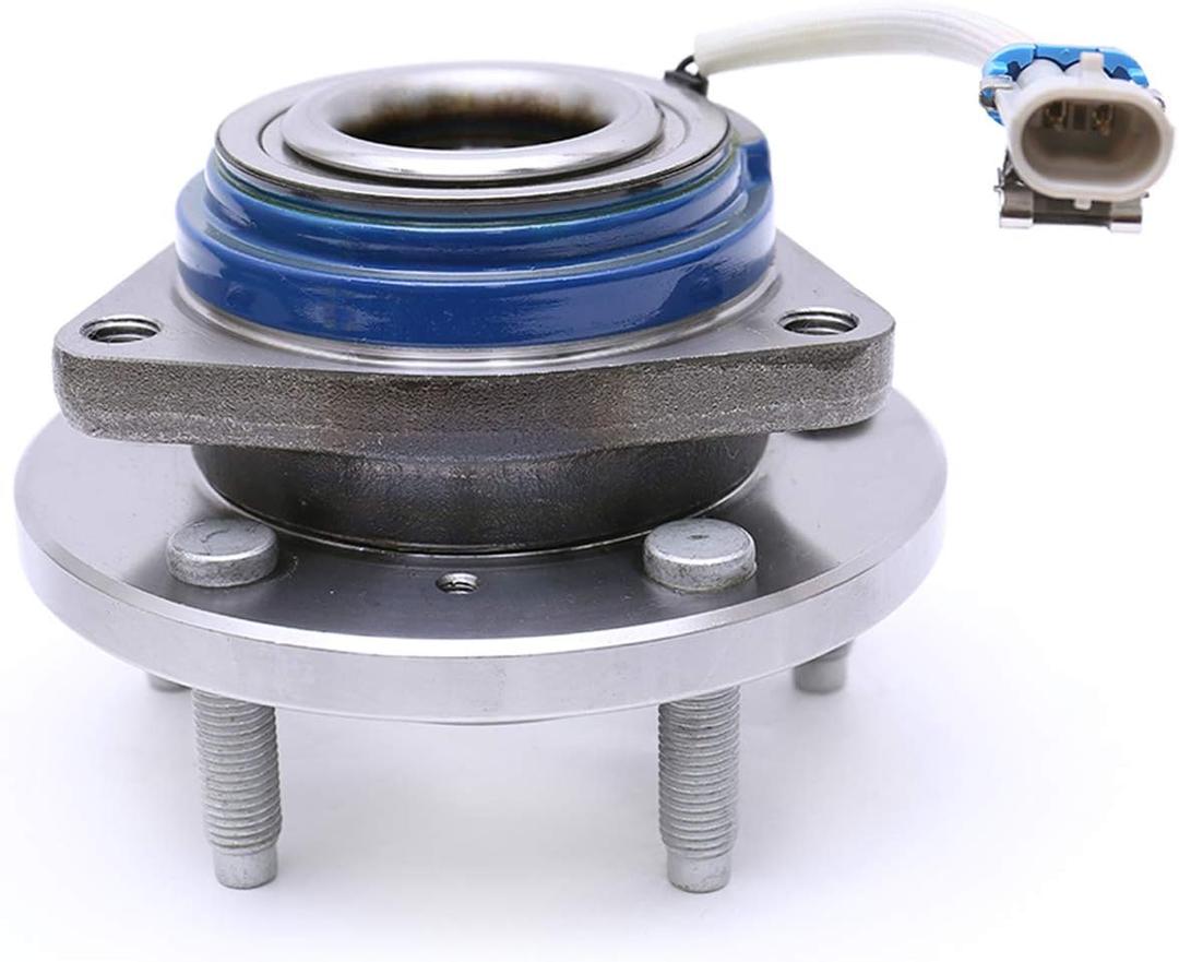FKG 513121 Front Wheel Bearing Hub Assembly fit for 2000-2013 Chevy Impala (FWD Only), 1997-2008 Pontiac Grand Prix (FWD Only), 2000-2005 Buick Lesabre Pontiac Bonneville (FWD Only)