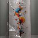 SERIMINO Colorful Abstract Large Wall Art, Geometric Dot Line Minimalist Canvas Prints Paintings, Modern Aesthetic Pictures Wall Decor Living Room Bedroom Game Room, Office Decor Artwork 20"X40"