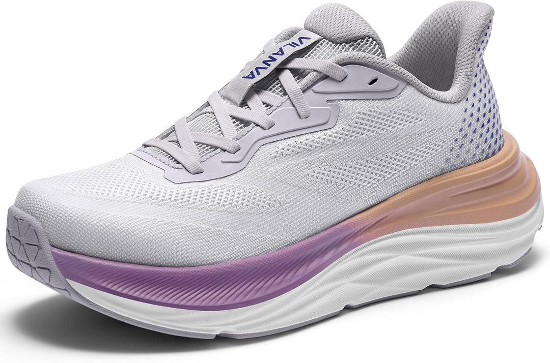 Vilanva Women's Walking Tennis Shoes Running Sneakers, size 9