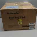 Giant Bean Bag Chairs for Adults Teens, Large Bean Bag Sofa Chairs with Filling Comfy Fuzzy BeanBag Chair with Armrests for Bedroom Living Room Reading (Medium, White)