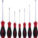 Wiha 30278 7 Piece SoftFinish Slotted and Phillips Screwdriver Set