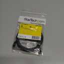StarTech.com 15 ft Thin Toslink Digital Optical SPDIF Audio Cable - 15ft / 15 Feet Optical Audio Cable (THINTOS15),Black