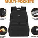 MATEIN Cooler Backpack, 26 Cans Insulated Lunch Backpack for Men Women, Leakproof Double Layer Lunch Cooler Bag Lightweight Soft Lunch Backpack with Cooler Compartment, Beach Camping Hiking Beer Gifts