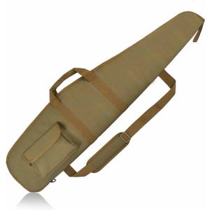 AUMTISC Soft Rifle Gun Case, 41/45/49 Inch Shotgun Carrying Bag for Scoped Rifles with Adjustable Shoulder Sling (48"-Fits Rifle Up To 45", Khaki)