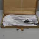 Livabber 3-Tier Over The Door Towel Rack, All Metal Towel Rack with Hooks for Door Hanging, Behind Door Towel Bar Towel Storage Holder for Bathroom Accessories, Black (19.37" L x 5.9" W x 24.4" H)