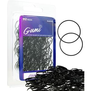 Gumi Clear Elastics 1 inch Hair Band Large 100 Pcs