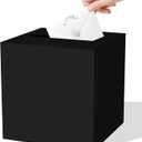 QISOLIY Black Card Box Wedding Card Boxes for Reception Gift Card Box Holder Money Box for Graduations, Baby Showers, Birthdays, Weddings, Retirements, Open Houses, Anniversaries