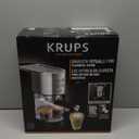 KRUPS Stainless Steel Espresso Machine: 15-Bar Pump Pressure, Milk Frother for Cappuccino and Latte, Fast Pre-Heat, 2-Cup Capacity, Cup Warmer, Easy Cleaning, 1350W, Silver