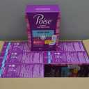 Poise Ultra Thin Incontinence Pads & Postpartum Pads for Bladder Leaks, 5 Drop Maximum Absorbency, Long Length, 180 Count