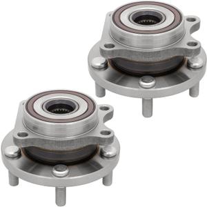 2PCS 513302 Front Wheel Bearing and Hub Assembly Fit for 2019 Subaru Ascent, 2019-2021 Forester, 04-2007 Impreza WRX STi; WRX STi Limited, 2008-2014 Impreza WRX STi, 15-2020 Legacy, Outback